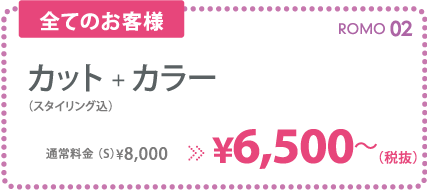 カット,カラー